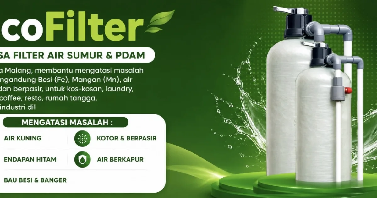 Filter Air Mengandung Kapur, Penyebab Endapan dan Kerak Putih
